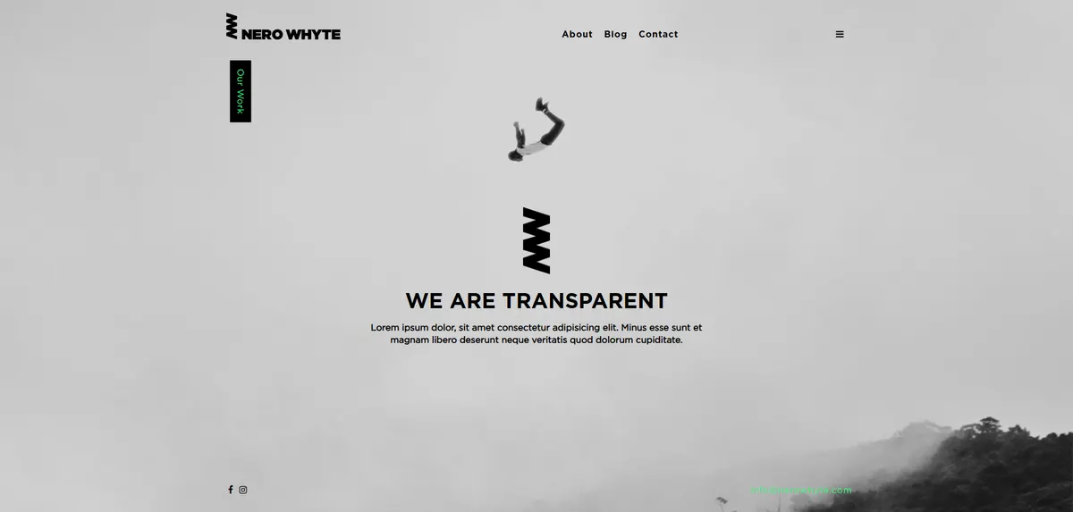 The Nero Whyte homepage